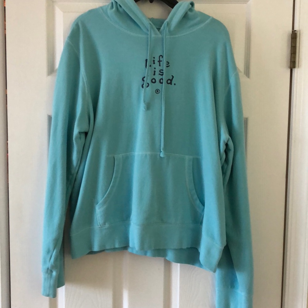 Women life is good sweatshirt xl